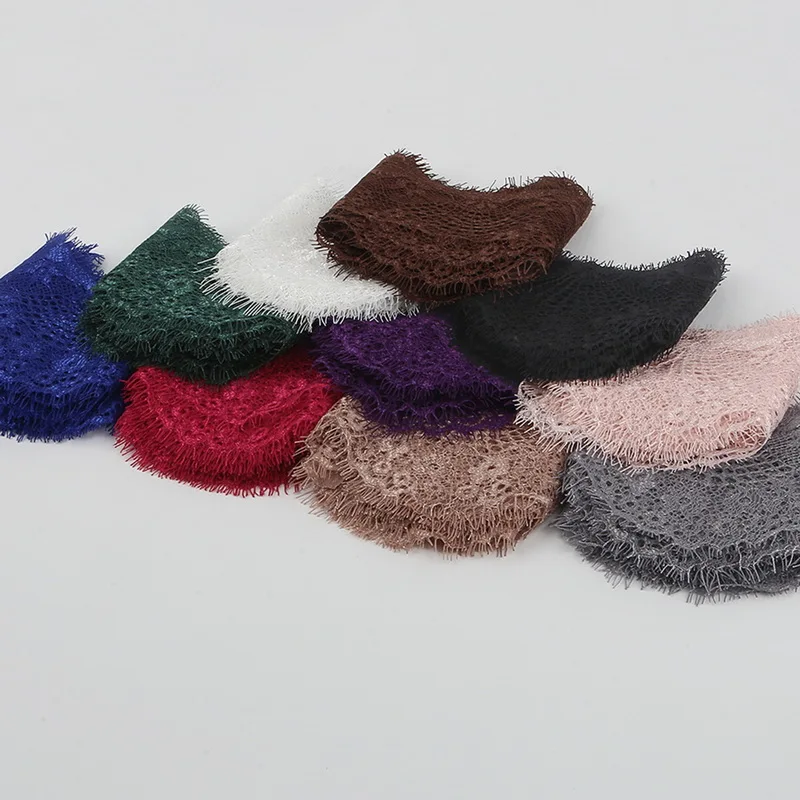 3 Yards 9.5cm 10 Colors Flower Embroidered Lace Fabric Trim Ribbons for DIY Sewing Handmade Materials Garment Accessories