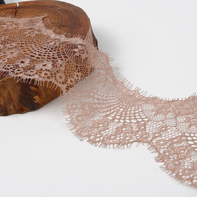 3 Yards 9.5cm 10 Colors Flower Embroidered Lace Fabric Trim Ribbons for DIY Sewing Handmade Materials Garment Accessories