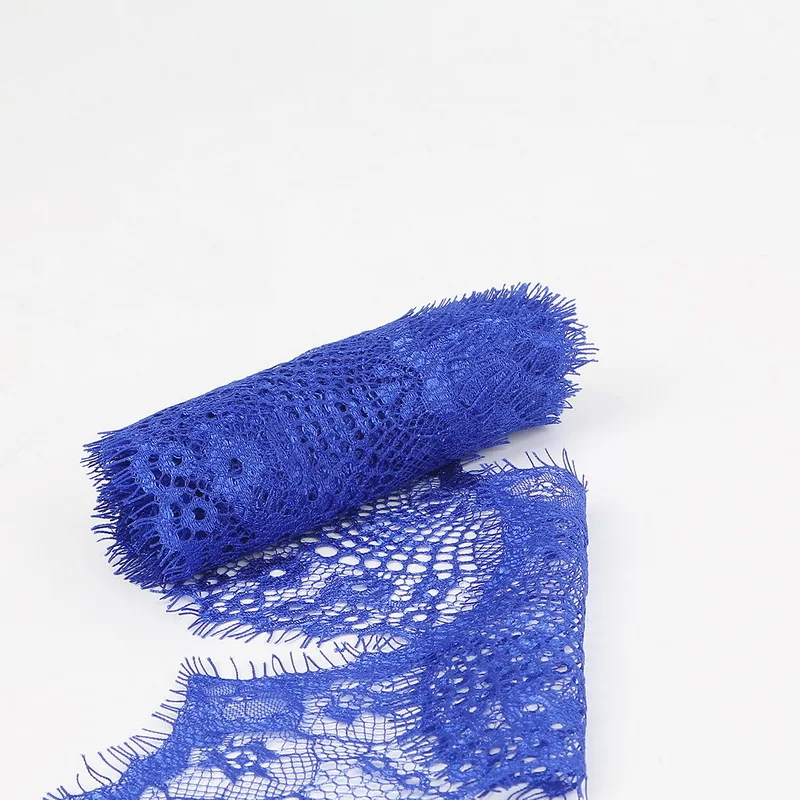 3 Yards 9.5cm 10 Colors Flower Embroidered Lace Fabric Trim Ribbons for DIY Sewing Handmade Materials Garment Accessories
