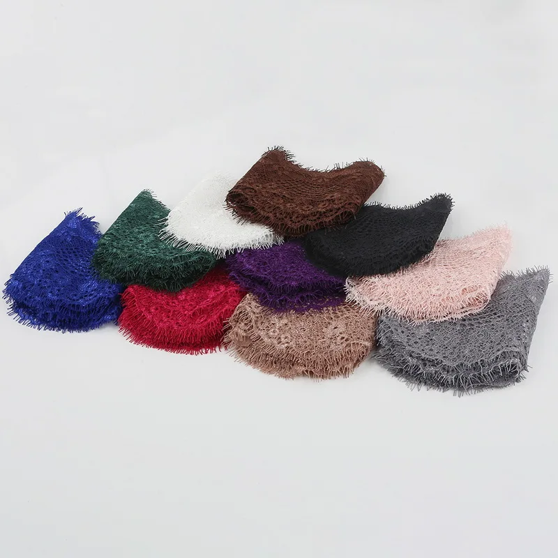 3 Yards 9.5cm 10 Colors Flower Embroidered Lace Fabric Trim Ribbons for DIY Sewing Handmade Materials Garment Accessories