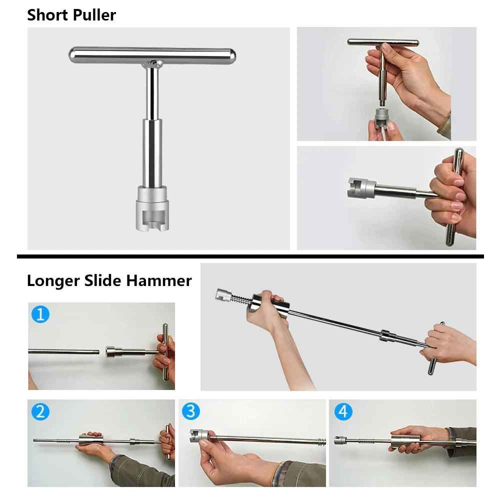 Super PDR Professional Dent Repair Tool Paint-free Dent Repair Tool Car Hail Dent Removal Kit Suction Cup Dent Puller Tool Set