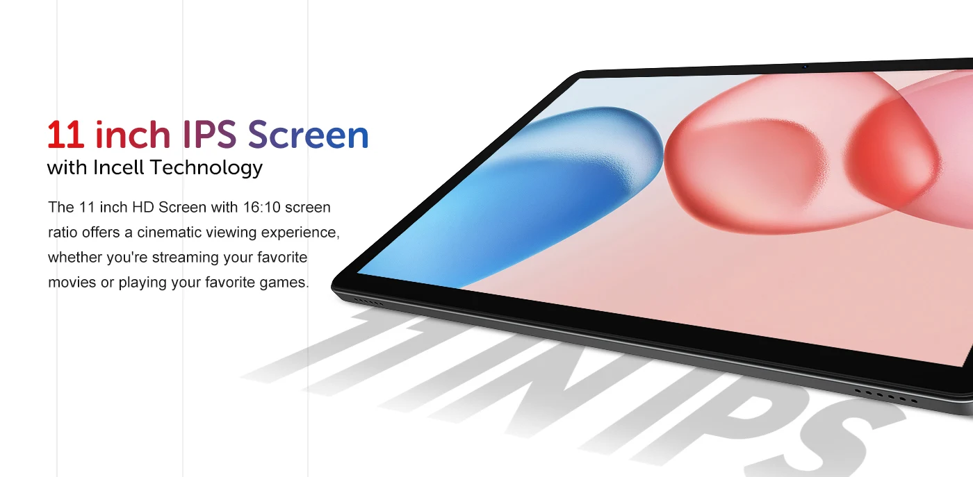 Android 15 Tablet,11Inch Tablets with Octa Core Processor, 16GB RAM 256GB ROM 1TB Expand, Widevine L1, 8000mAh Battery Dual WiFi
