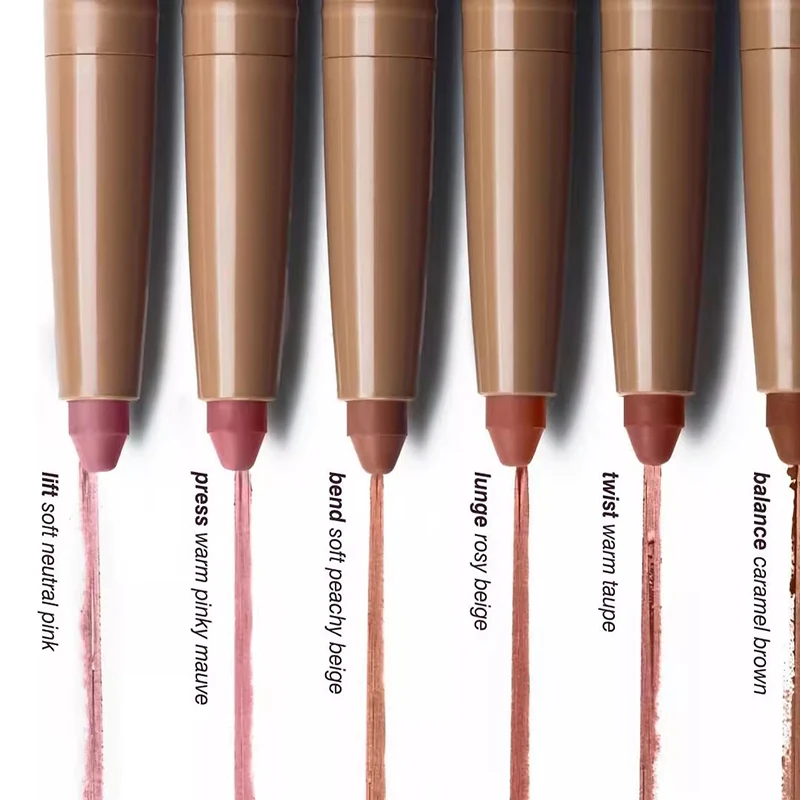Brand Skin Peptide Lip Shape Pen Lip Liner Long Lasting Lip Tint Pencil Pen Makeup Lipstick Powder Blusher Gloss Rouge Makeup