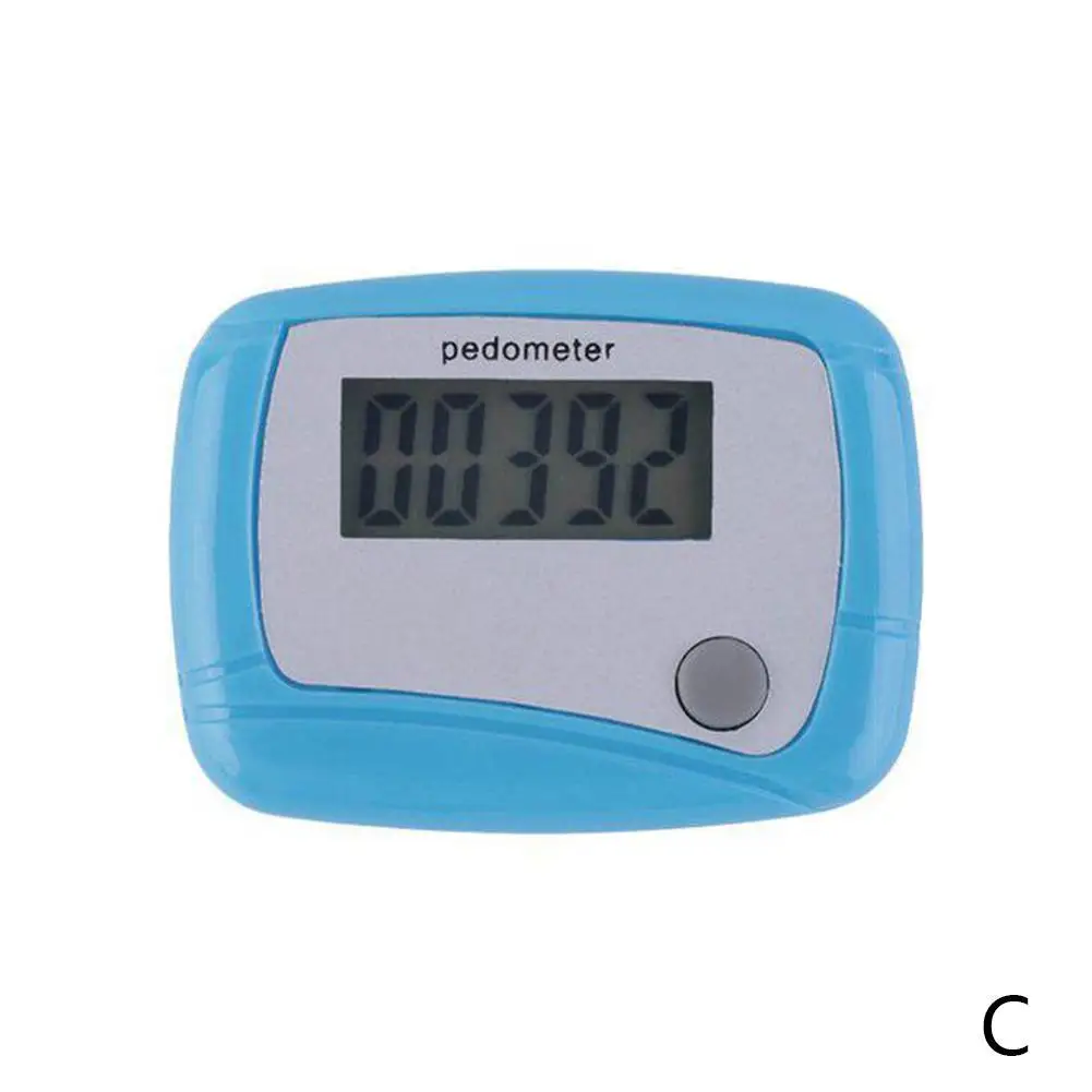 Pedometer for Walking Portable Sports Walk Meter Senior Steps Counter for Sports Running Training Hiking Backpacking Travel