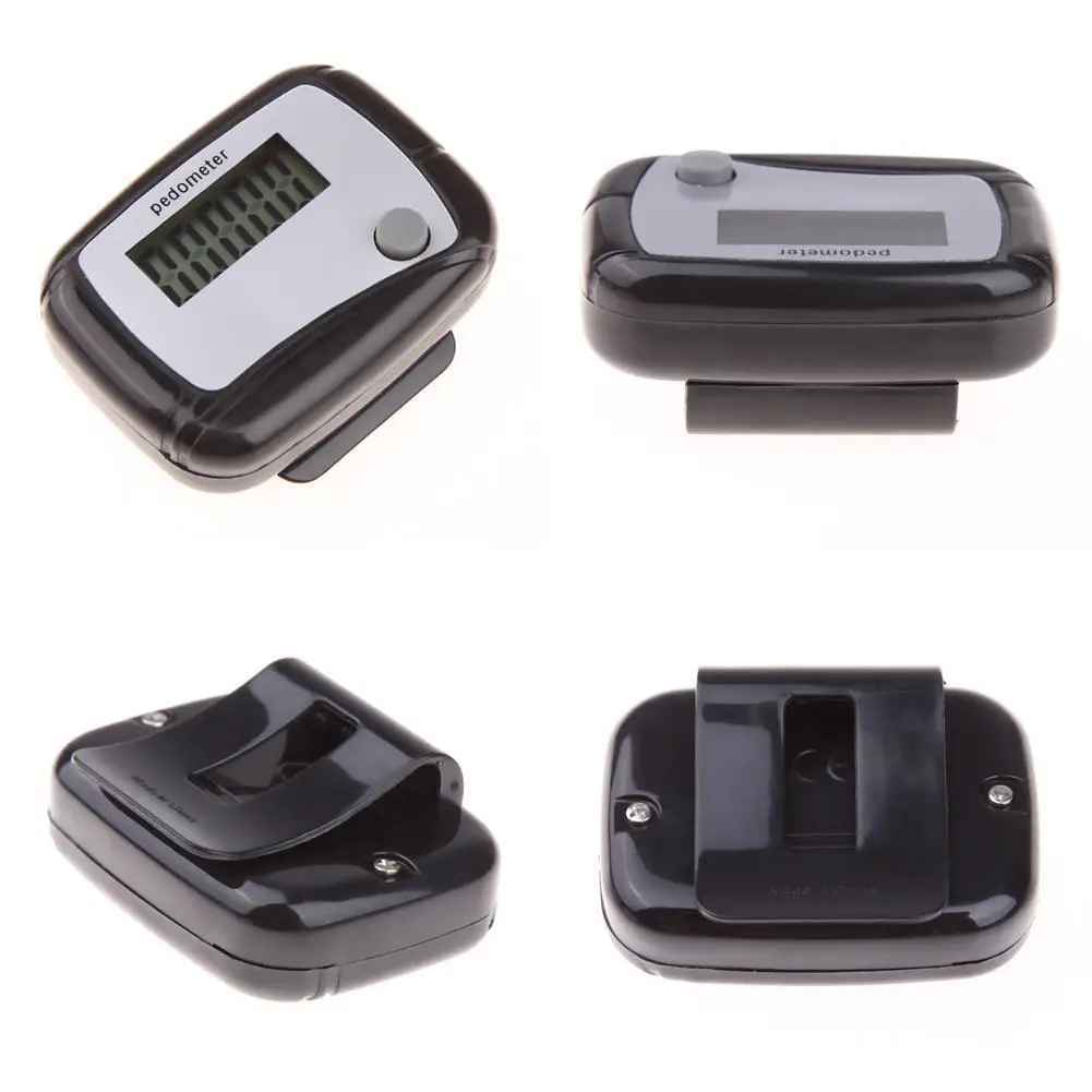 Pedometer for Walking Portable Sports Walk Meter Senior Steps Counter for Sports Running Training Hiking Backpacking Travel