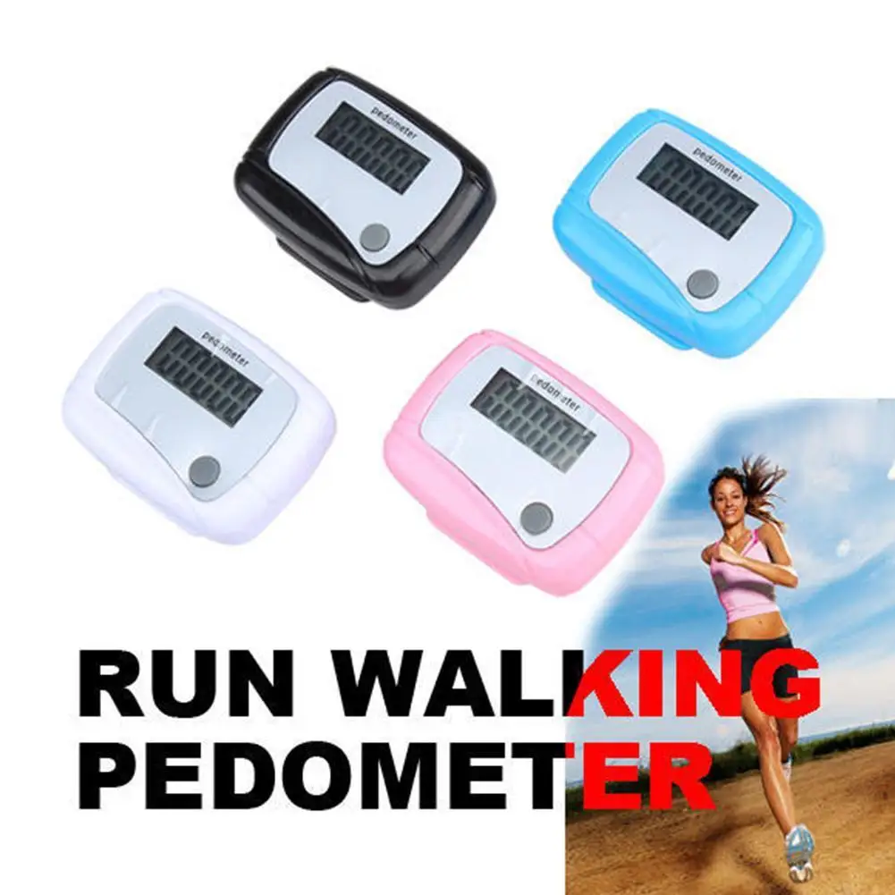 Pedometer for Walking Portable Sports Walk Meter Senior Steps Counter for Sports Running Training Hiking Backpacking Travel