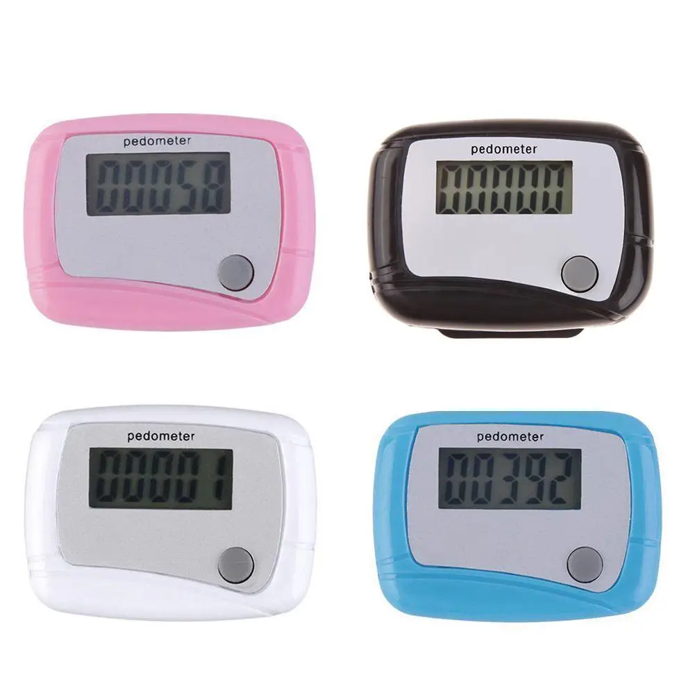 Pedometer for Walking Portable Sports Walk Meter Senior Steps Counter for Sports Running Training Hiking Backpacking Travel