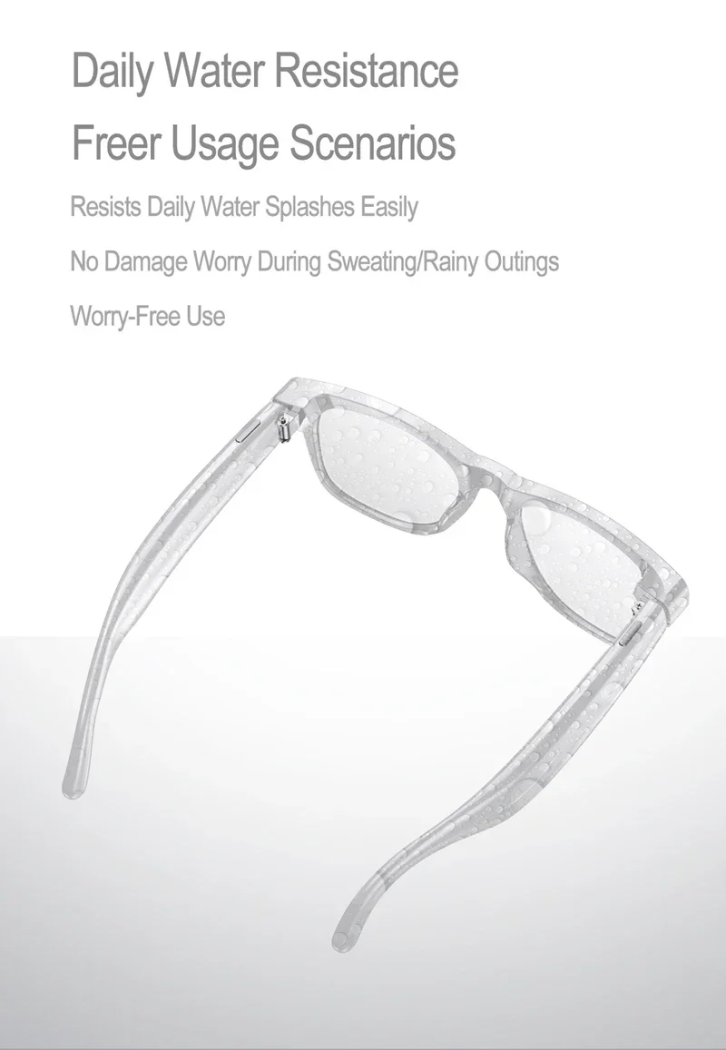 4K HD AI Smart Glasses Men 800W Pixel Camera Bluetooth Call 4GB WIFI Transmission Voice Assistant Smart Glasses 2026 New