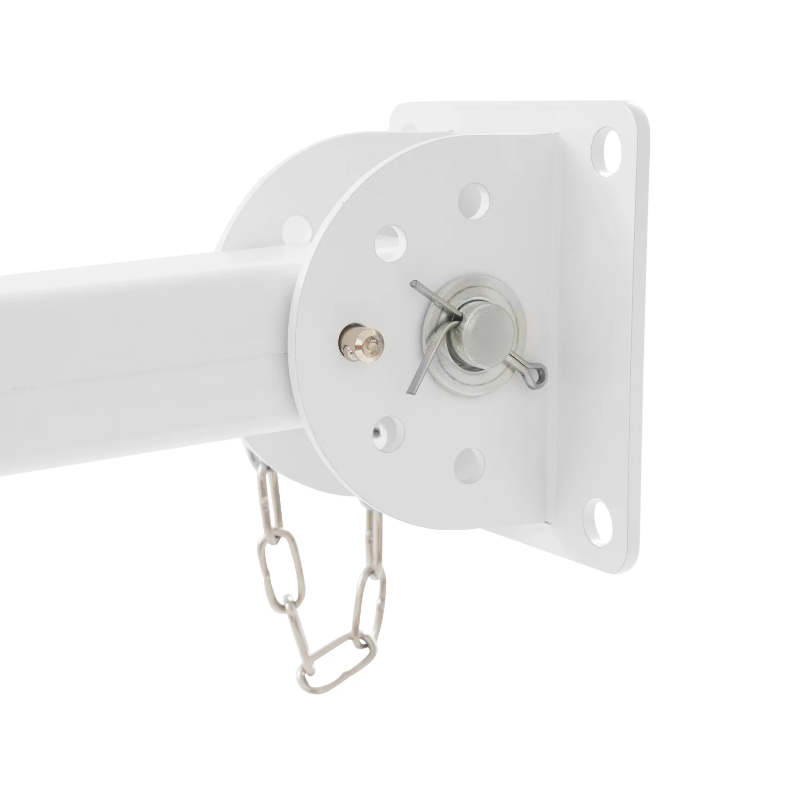 Adjustable Bed Trapeze Bar for Patient Transfer, 5-Position Angle & Length, 400LBS Capacity, Wall Mounted Aid