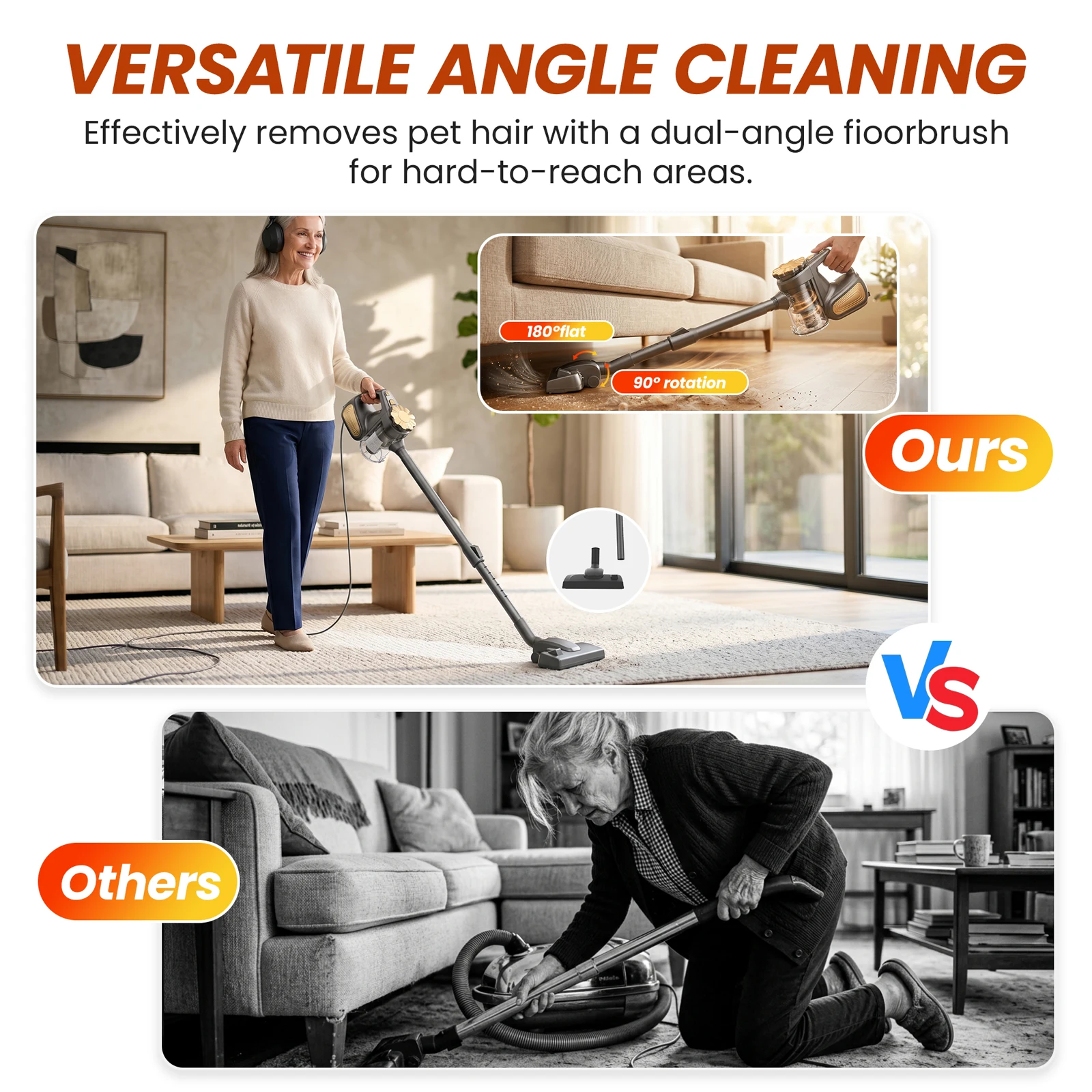 SUPERLEX 4 in 1 Handheld Vacuum Cleaner Wet Dry 600W HEPA Filter 12KPA Powerful Cleaning Machine 2 Cleaning Modes For Home 2026
