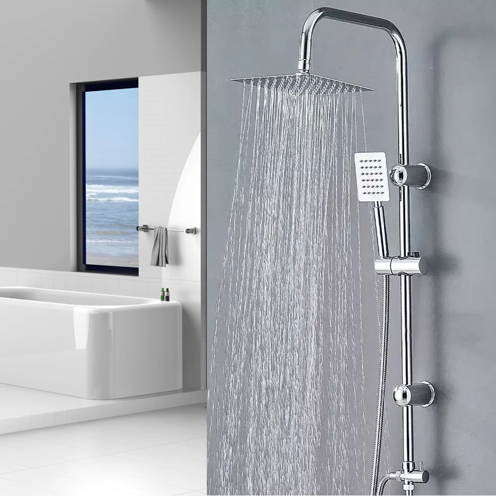 Bathroom Shower Faucet Set Shower System Set Hot Cold Showers Mixer Rainfall Shower Bathroom Accessories