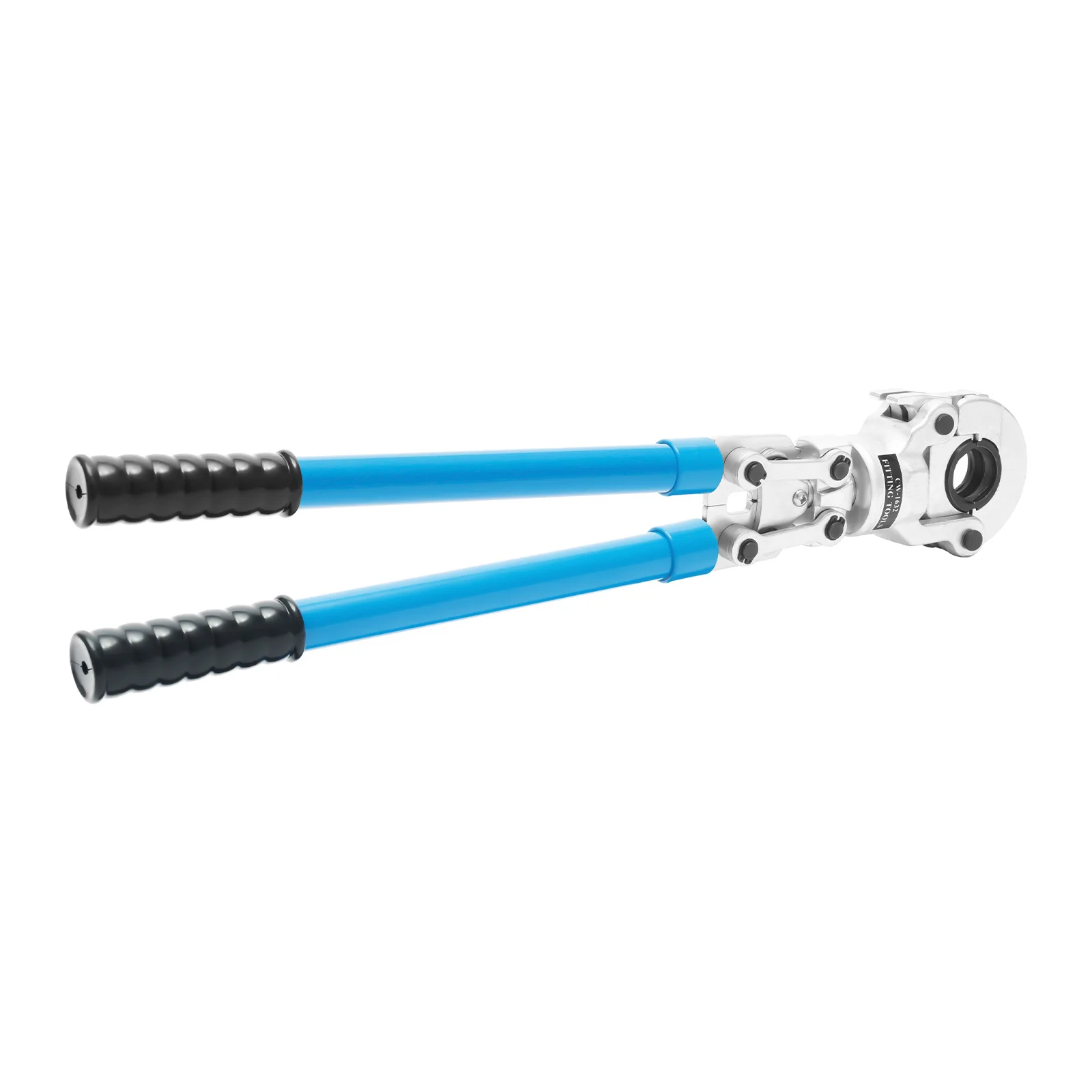6T PEX Crimping Tool Set, 360° Rotatable Head Manual Scissor Type Crimper Pliers, 9 Molds for PEX/Copper/Aluminum Pipes