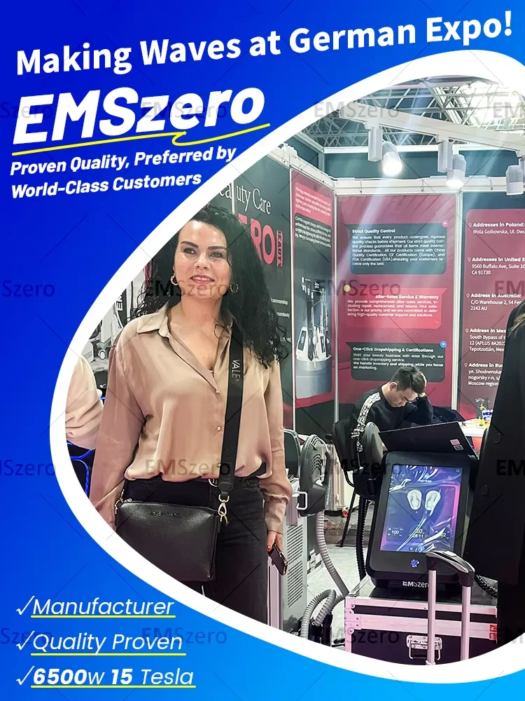 EMS NEO 15 Tesla RF Professional Body Sculpt 6500W Myosilm EMS Machine ABS Muscle Stimulator Myosilm Body Sculpting Machine PRO
