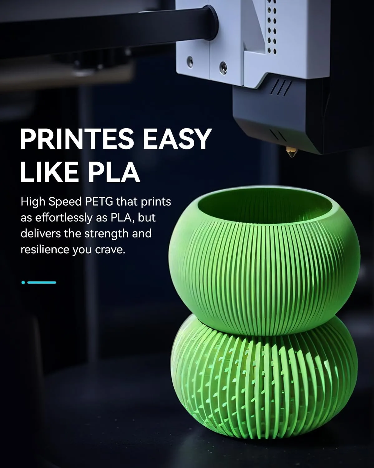 SUNLU 2KG High Speed Matte PETG Filament 1.75mm 1000g Spool (2.2lbs) High Speed Printing Filament Fit Most FDM Printer