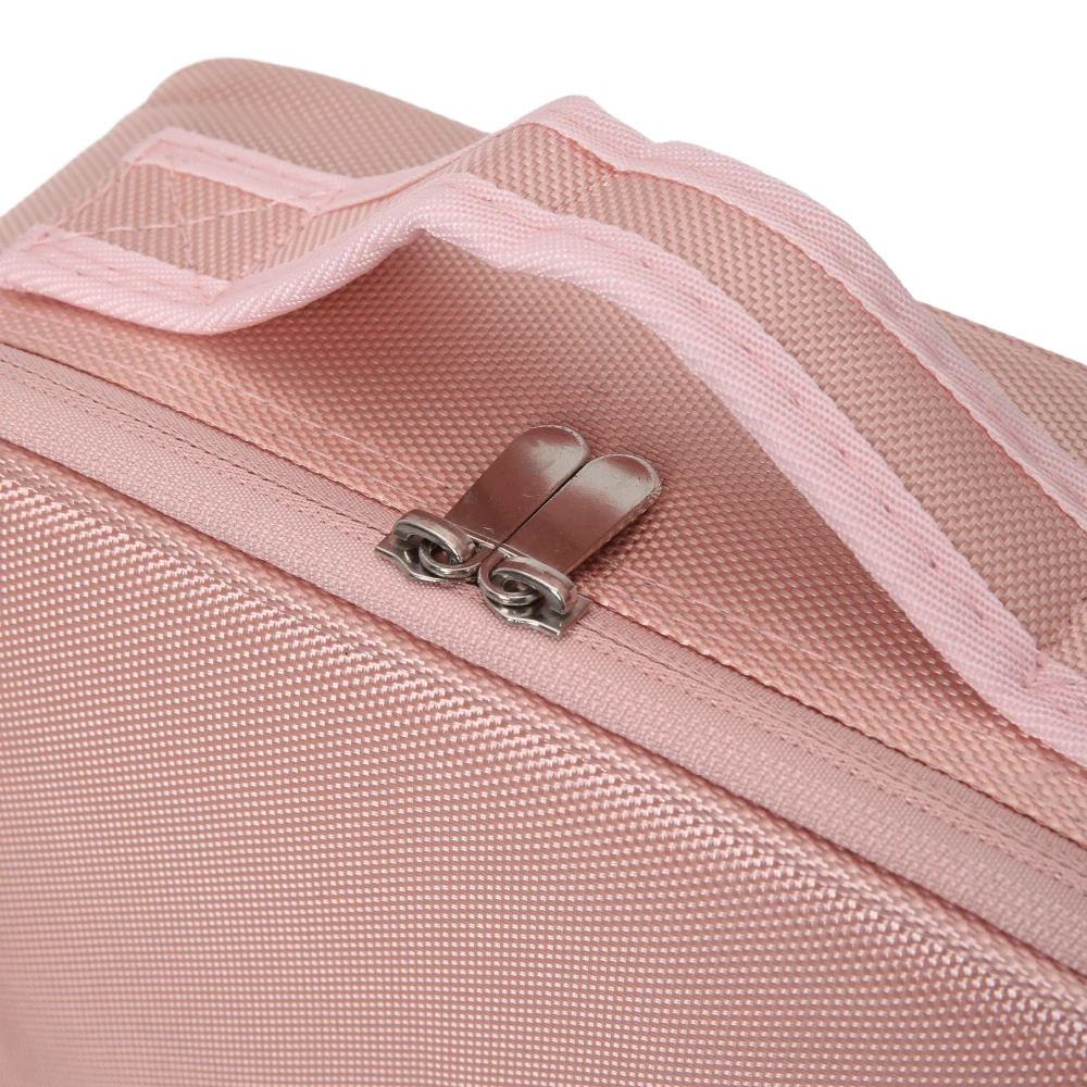 Voltsify Portable Waterproof Travel Makeup Bag with Dividers