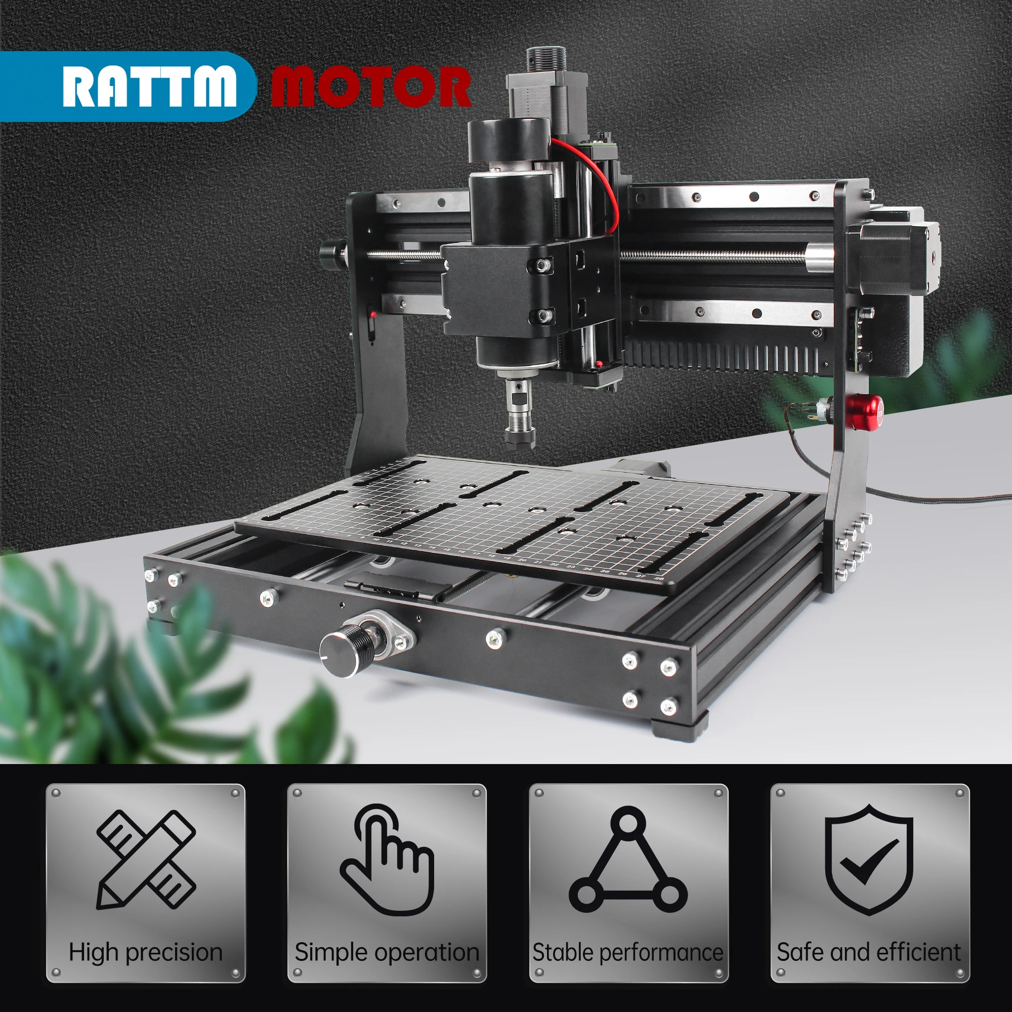 【EU US BR】DIY 3 Axis GRBL 3020 Plus CNC 3W 5W 10W 15W 20W Laser Engraver Engraving Machine PCB Milling Machine 2 in 1
