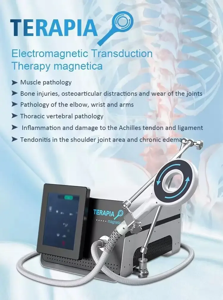 A Professional Non-Invasive Beauty Device For Relieving Body Pain And Muscle Relaxation Through Magnetic Therapy And Massage
