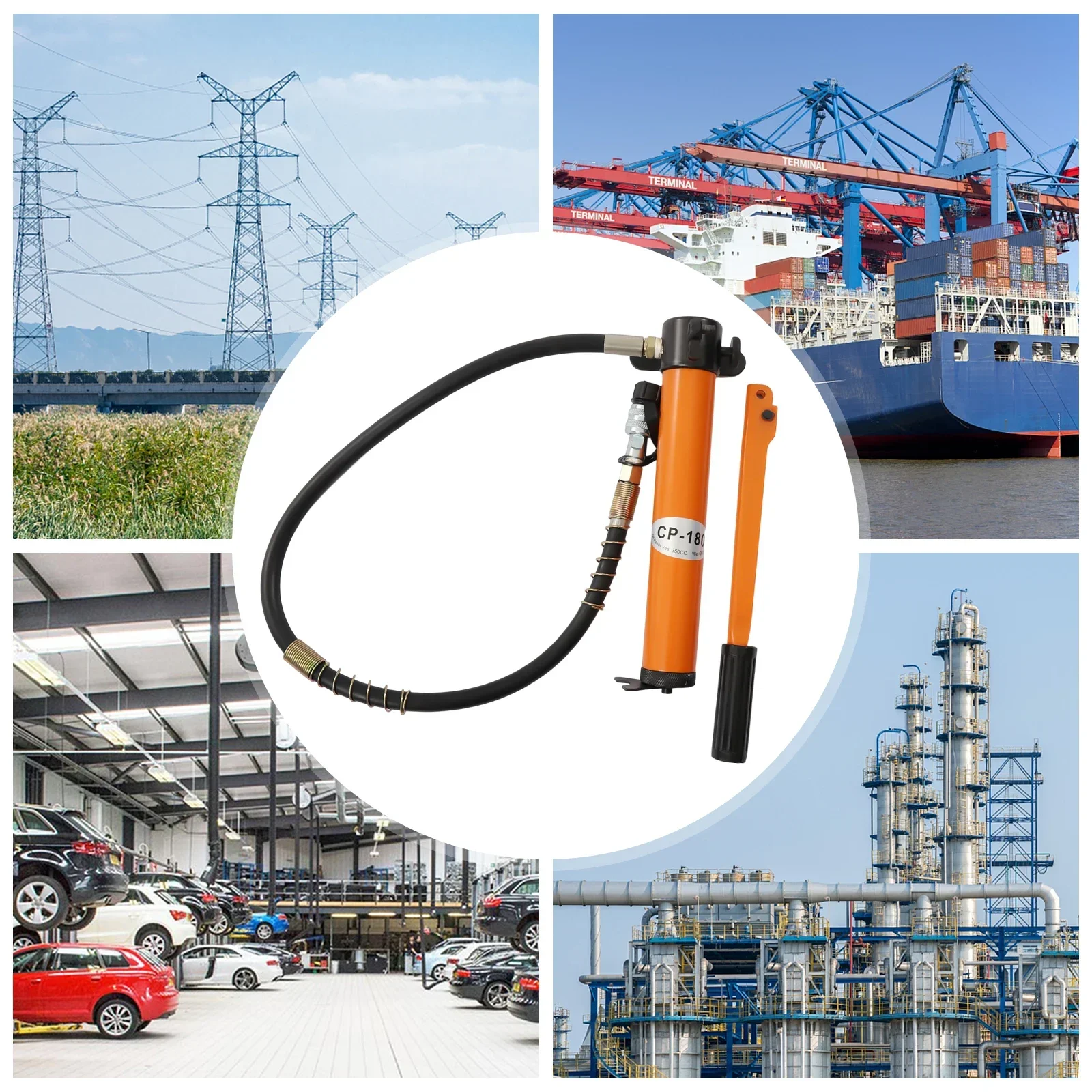 Hydraulic Hand Pump Manual Ram Pump 70Mpa Porta Power Pump for Hydraulic Tools