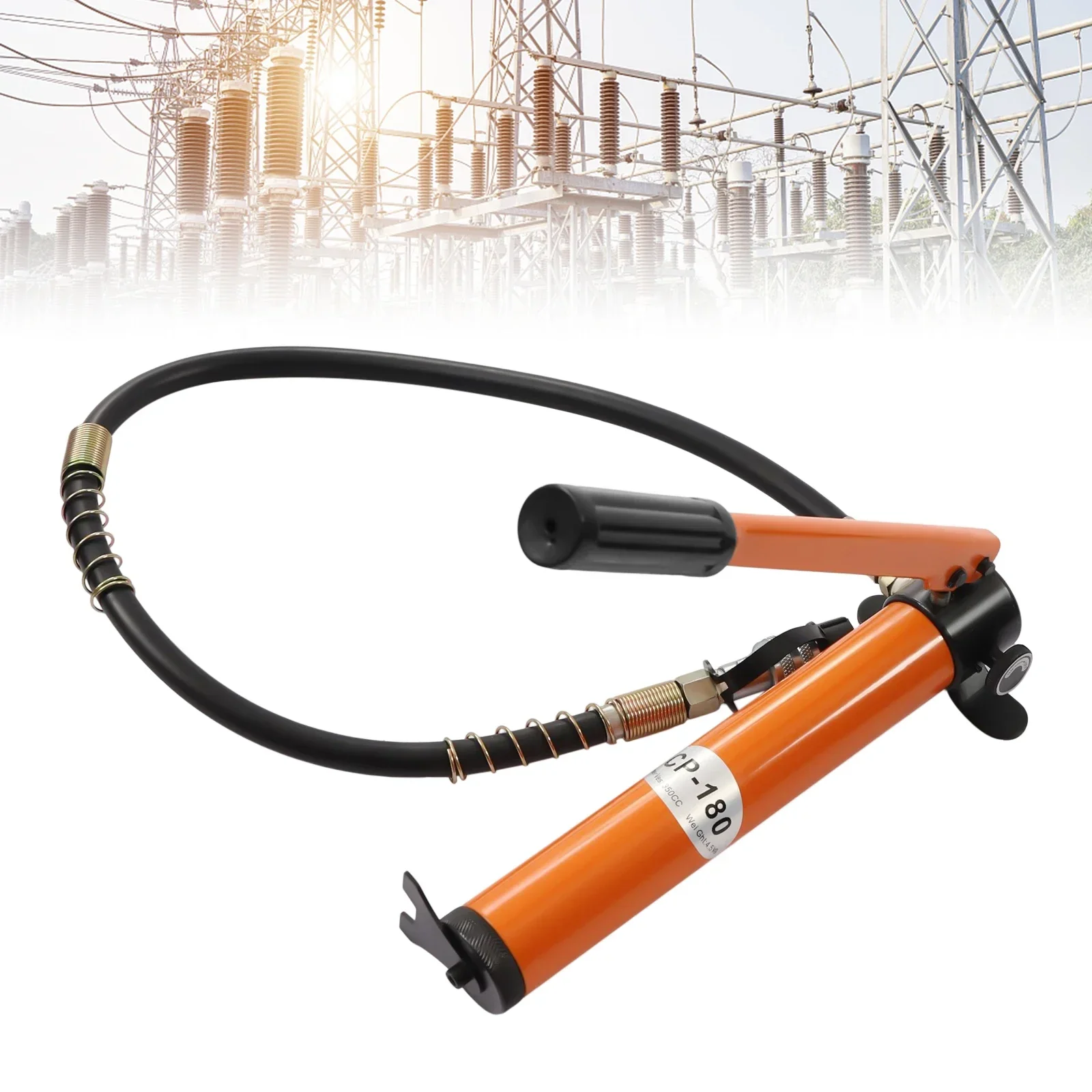 Hydraulic Hand Pump Manual Ram Pump 70Mpa Porta Power Pump for Hydraulic Tools