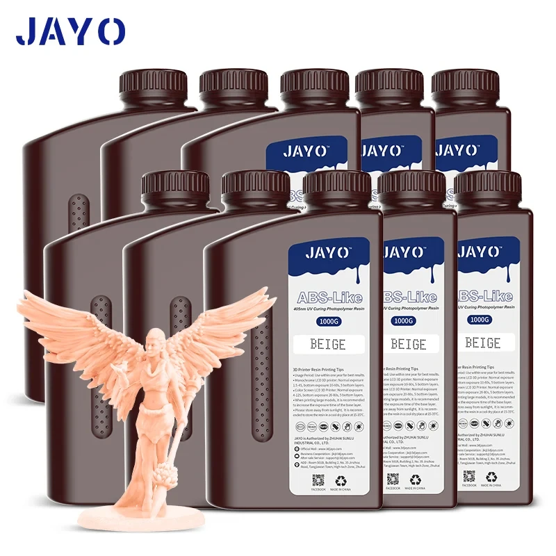 JAYO 3d printing resin 10kg resina abs Like 10KG UV Photopolymer Resin Liquid 405nm For LCD 3D Printer Materials Fast delivery