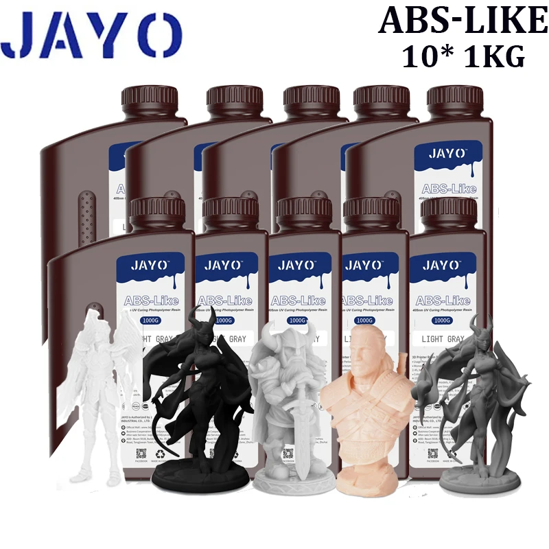JAYO 3d printing resin 10kg resina abs Like 10KG UV Photopolymer Resin Liquid 405nm For LCD 3D Printer Materials Fast delivery