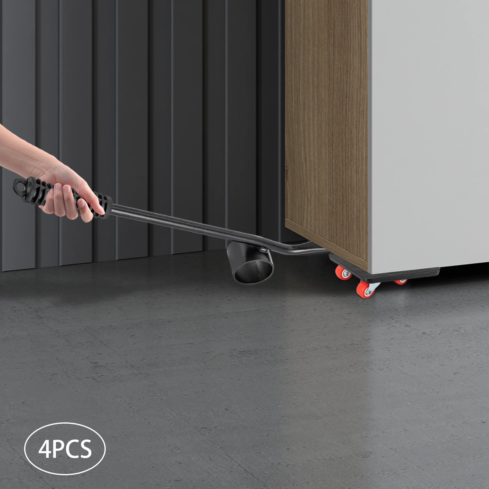Furniture Rolls Furniture Transport Rolls Set With 4 Pieces Move Sliders Heavy Shifting Tools Max For 400KG 360 Degree Rotatable