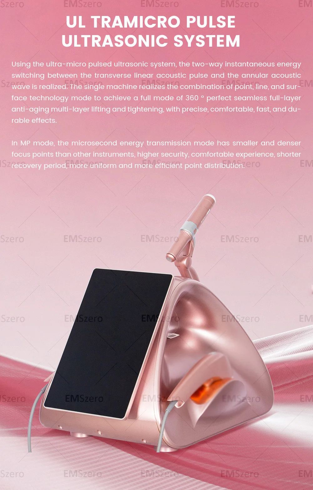 Professional Portable 13.3 "TT Double lift Facial Lift Body lift Skin Firming Anti-aging Skin Rejuvenation Firming Machine