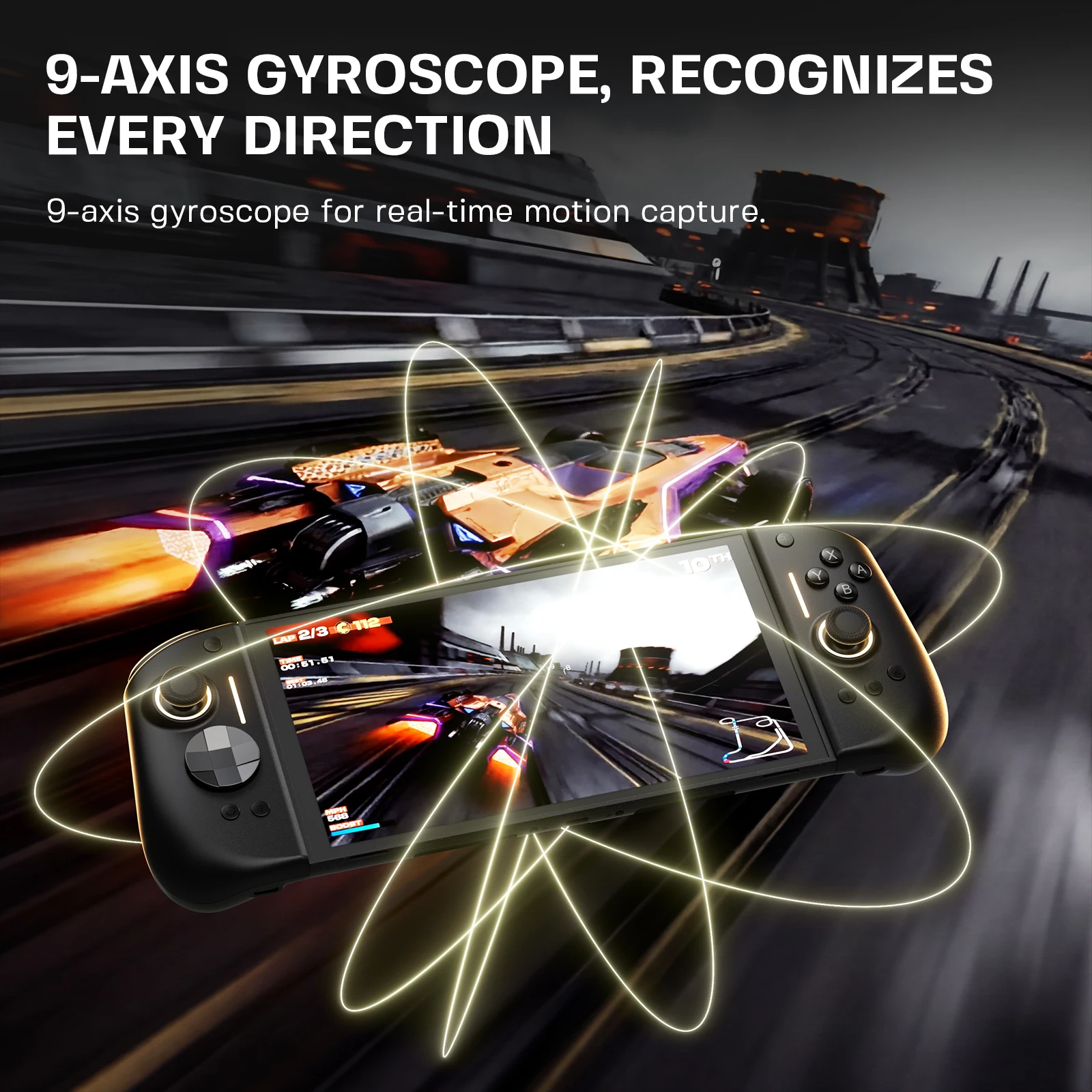 NYXI Hyperion 3 Joypad For Switch2 Wireless Joycon 9-Gyro Turbo Vibration New Released
