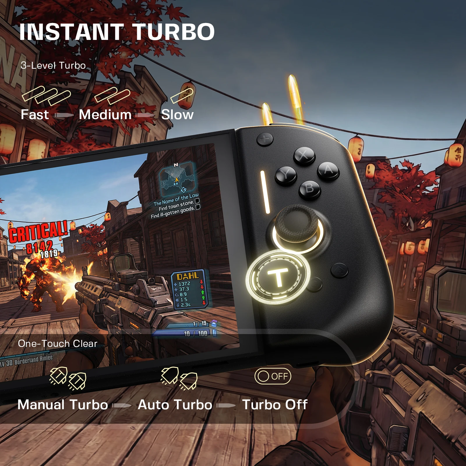 NYXI Hyperion 3 Joypad For Switch2 Wireless Joycon 9-Gyro Turbo Vibration New Released