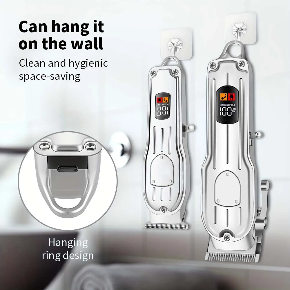 Hair Clippers Electric Razor Shavers for Men USB Rechargeable Clippers and Trimmer Beard Trimmer Barber Kit Professional Clipper
