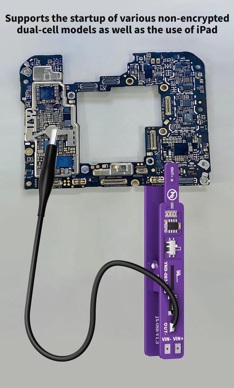 Lanrui M191 Universal Switch Clip Power On Tool Dual Mode Detection Current Tester for iPhone Android Phone Motherboard Repair