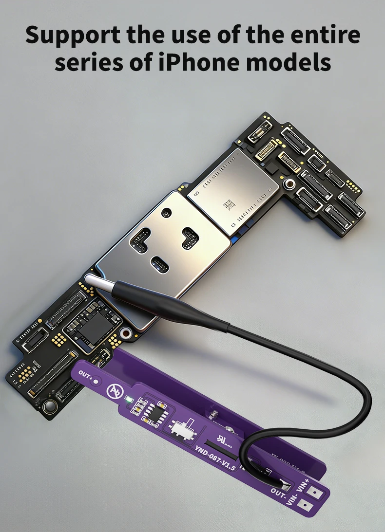 Lanrui M191 Universal Switch Clip Power On Tool Dual Mode Detection Current Tester for iPhone Android Phone Motherboard Repair