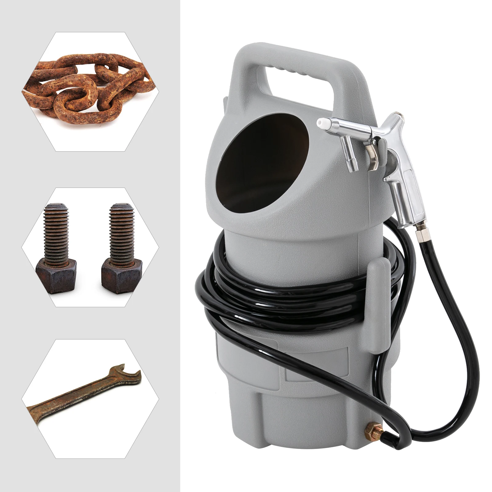 Sand Blaster Sandblasting Equipment Kit for Auto Repair & Metal Cleaning Portable Sandblasting Equipment