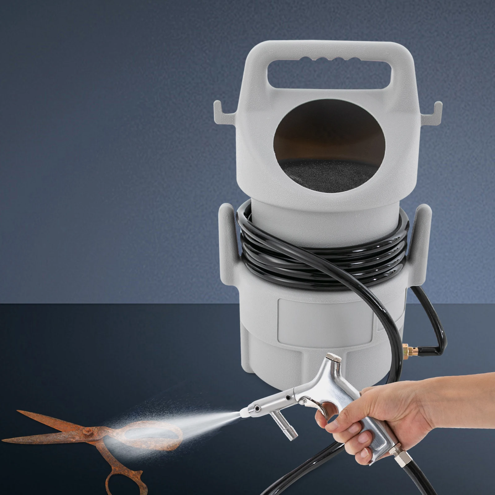 Sand Blaster Sandblasting Equipment Kit for Auto Repair & Metal Cleaning Portable Sandblasting Equipment