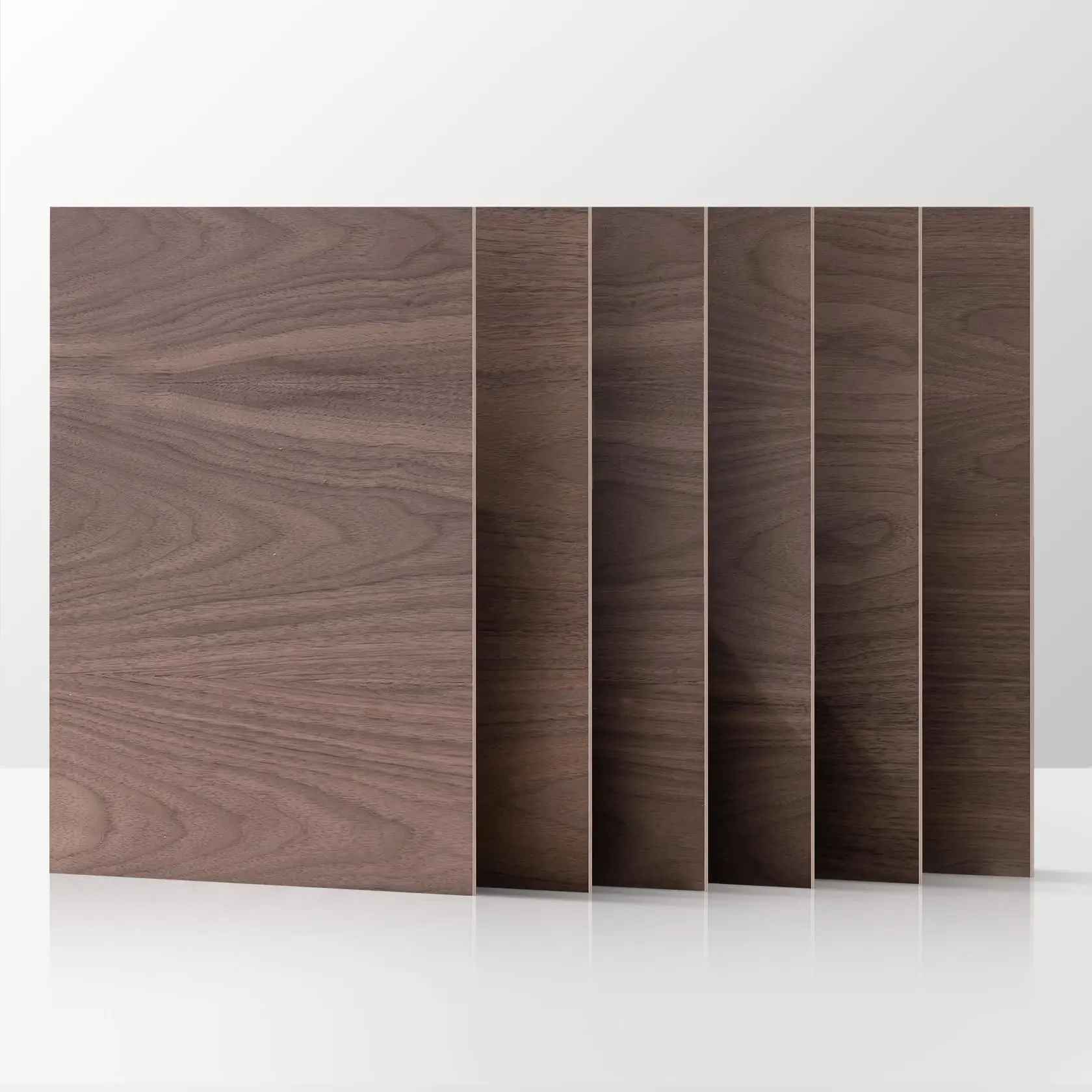 6-Pack 1/8' Walnut Plywood Sheets 12 X 16 X 1/8 Inch - 3mm Laser Wood Sheets for Laser Cutting Engraving & Wood Burning