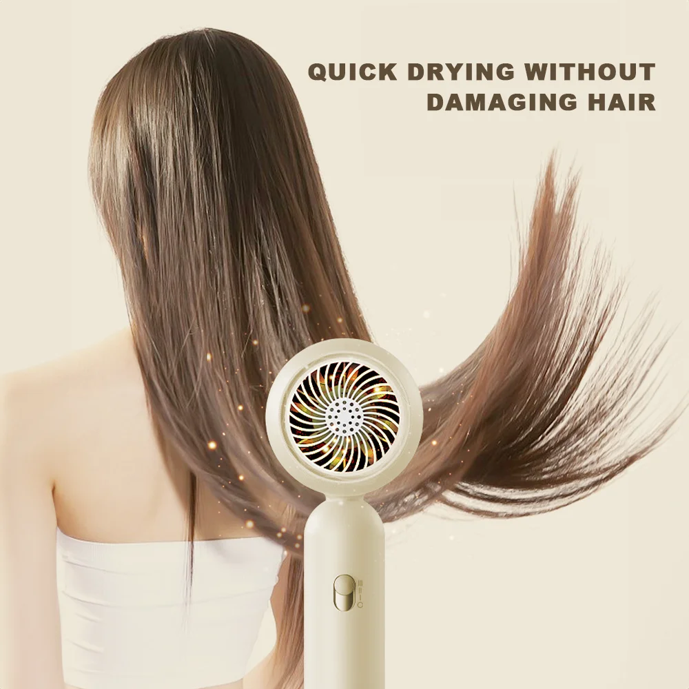 Professional Hair Dryer Negative Lonic Blow Dryer 1900W 3th Gear Hot Cold Wind Air Brush Hairdryer Strong Power Dryer Salon Tool