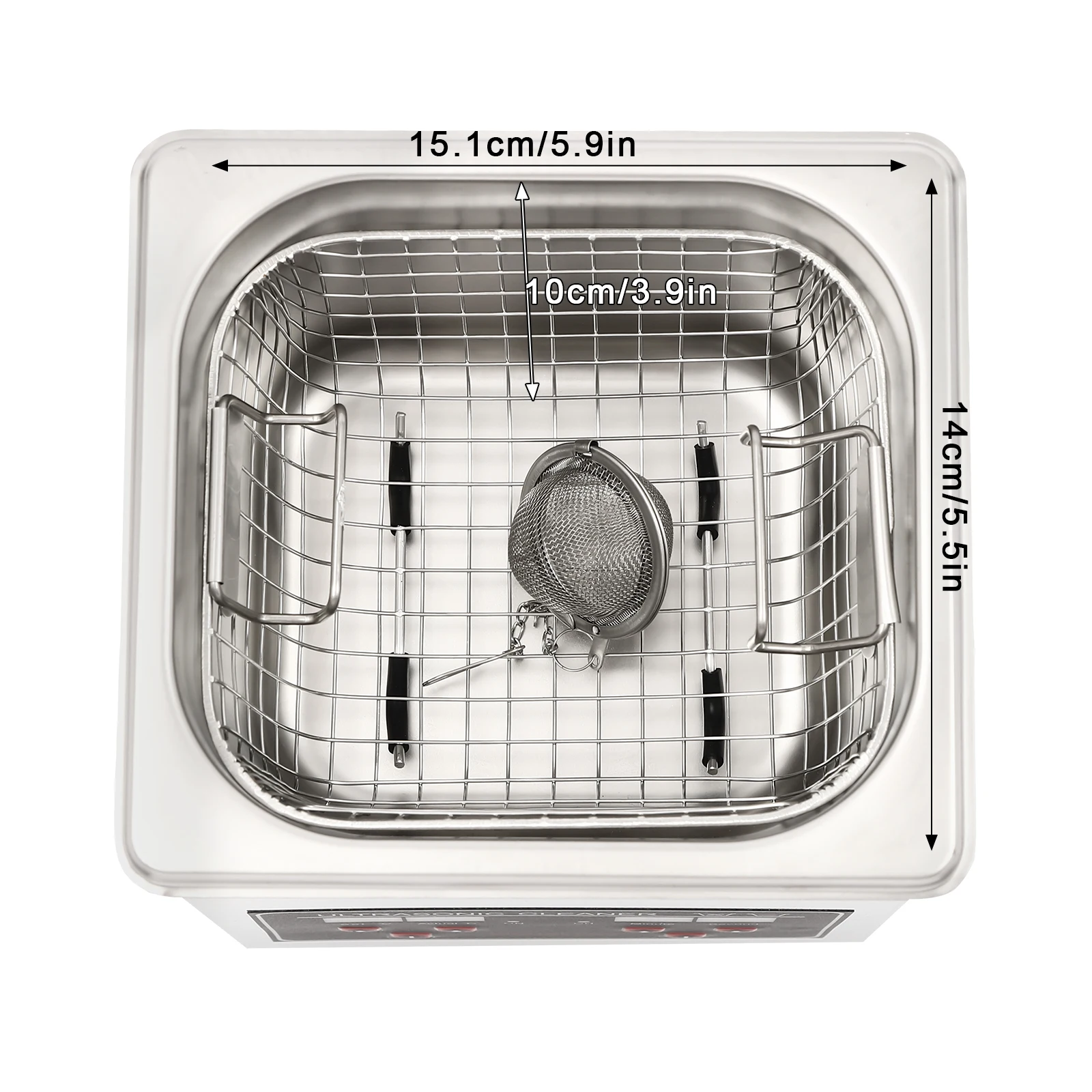 2L Ultrasonic Cleaner, Ultrasonic Cleaning Machine, Ultrasonic Cleaner 40khz AC200-240V used in homes, laboratories