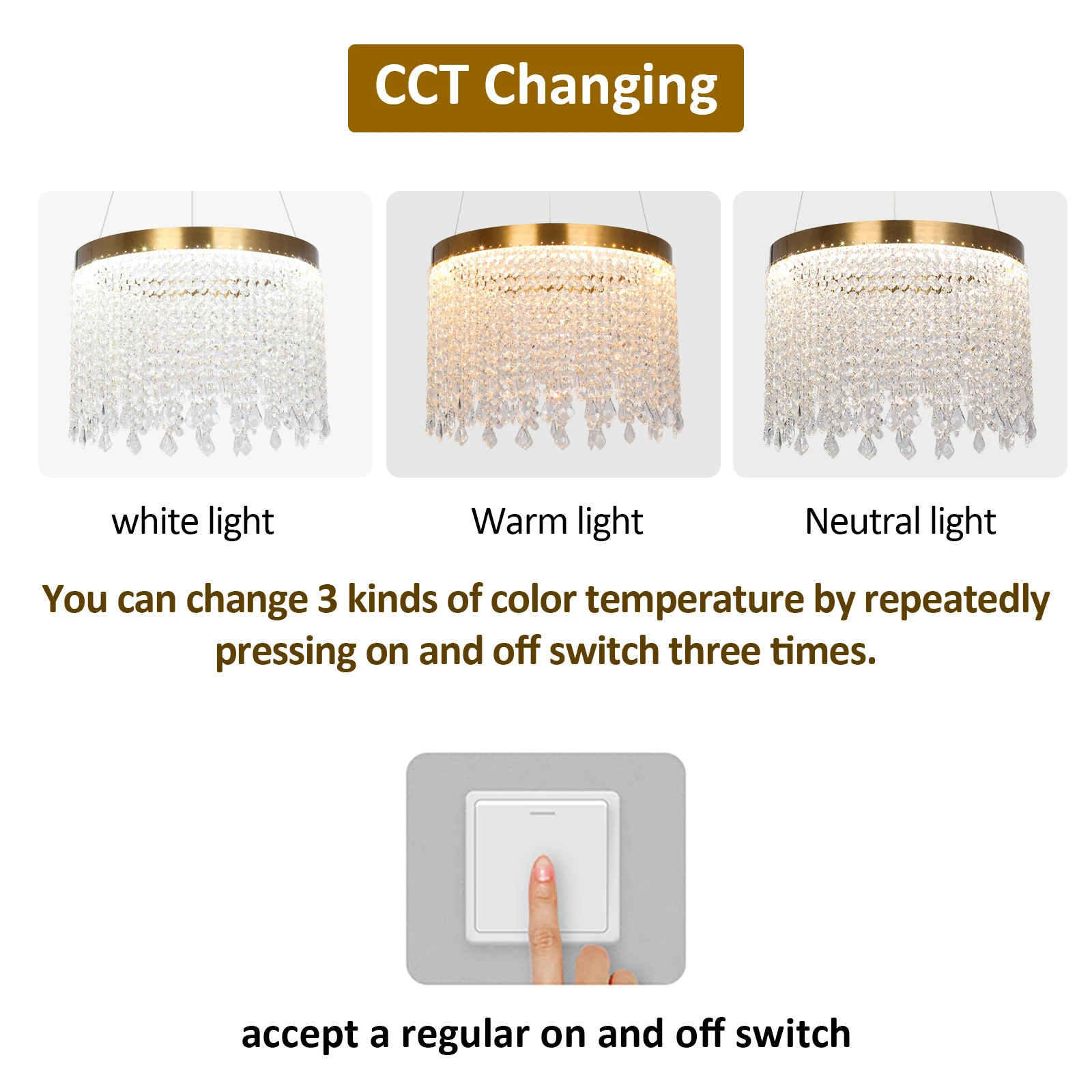 Modern Pendant Light Led Crystal Chandelier Kitchen Island Hanging Ceiling Lamp Living Bedroom Retro Luxury Plafon Home Decorate
