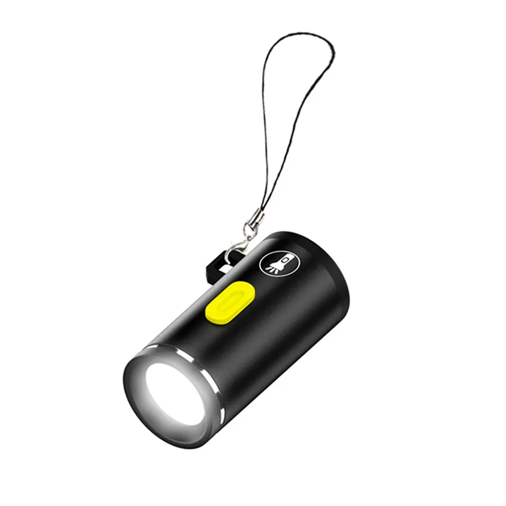 LED Pocket Flashlight Aluminum Alloy Portable Camping Flashlight Without battery Outdoor Emergency Light for Hiking Camping