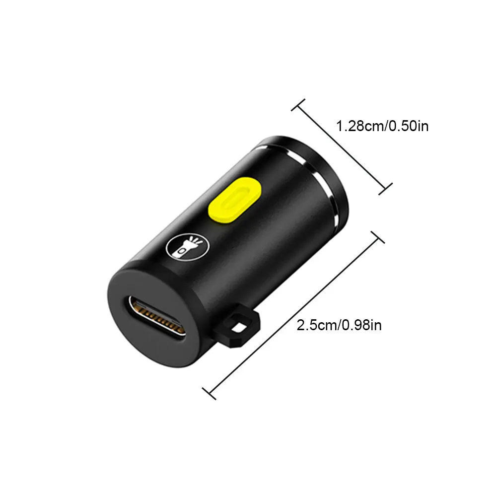 LED Pocket Flashlight Aluminum Alloy Portable Camping Flashlight Without battery Outdoor Emergency Light for Hiking Camping