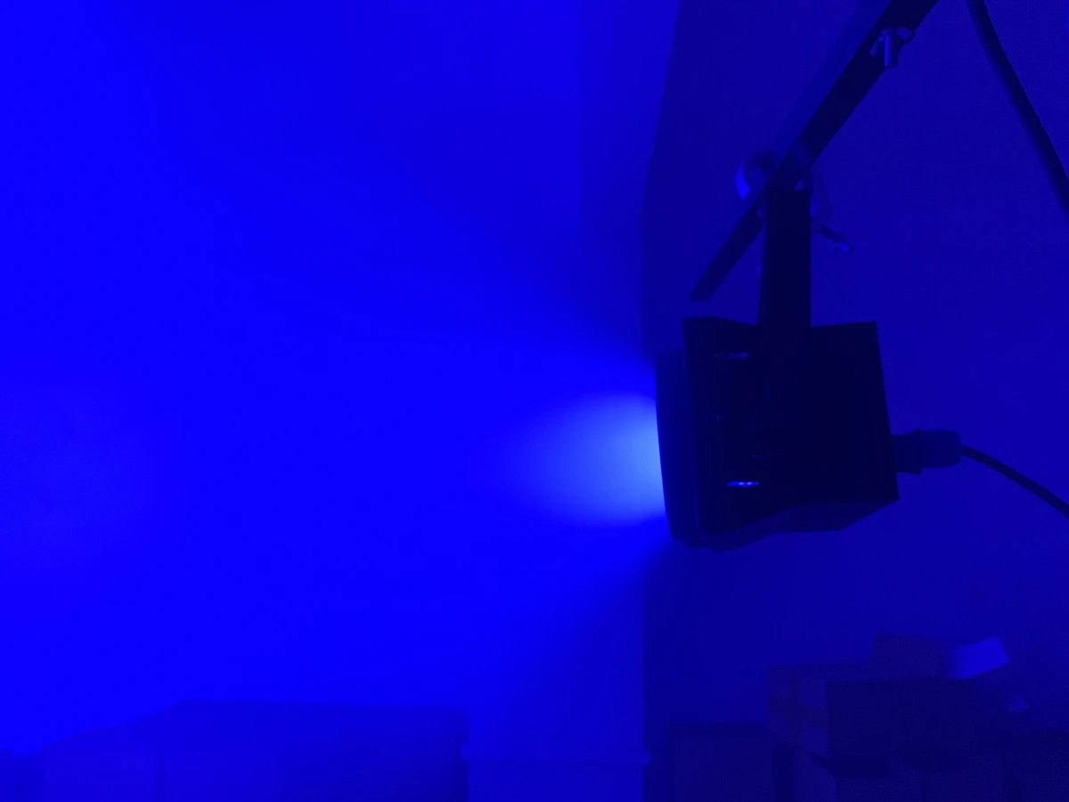 COB 2x100W RGBWA+UV 6in1 Blinder Strobe  Stage Light Audience Blinder For DJ Disco Wedding Party Lighting