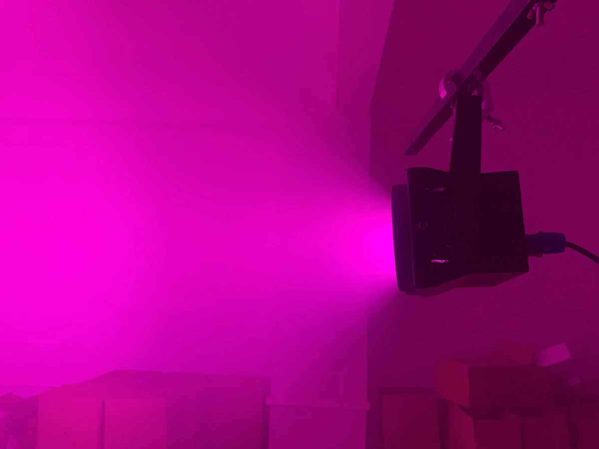 COB 2x100W RGBWA+UV 6in1 Blinder Strobe  Stage Light Audience Blinder For DJ Disco Wedding Party Lighting
