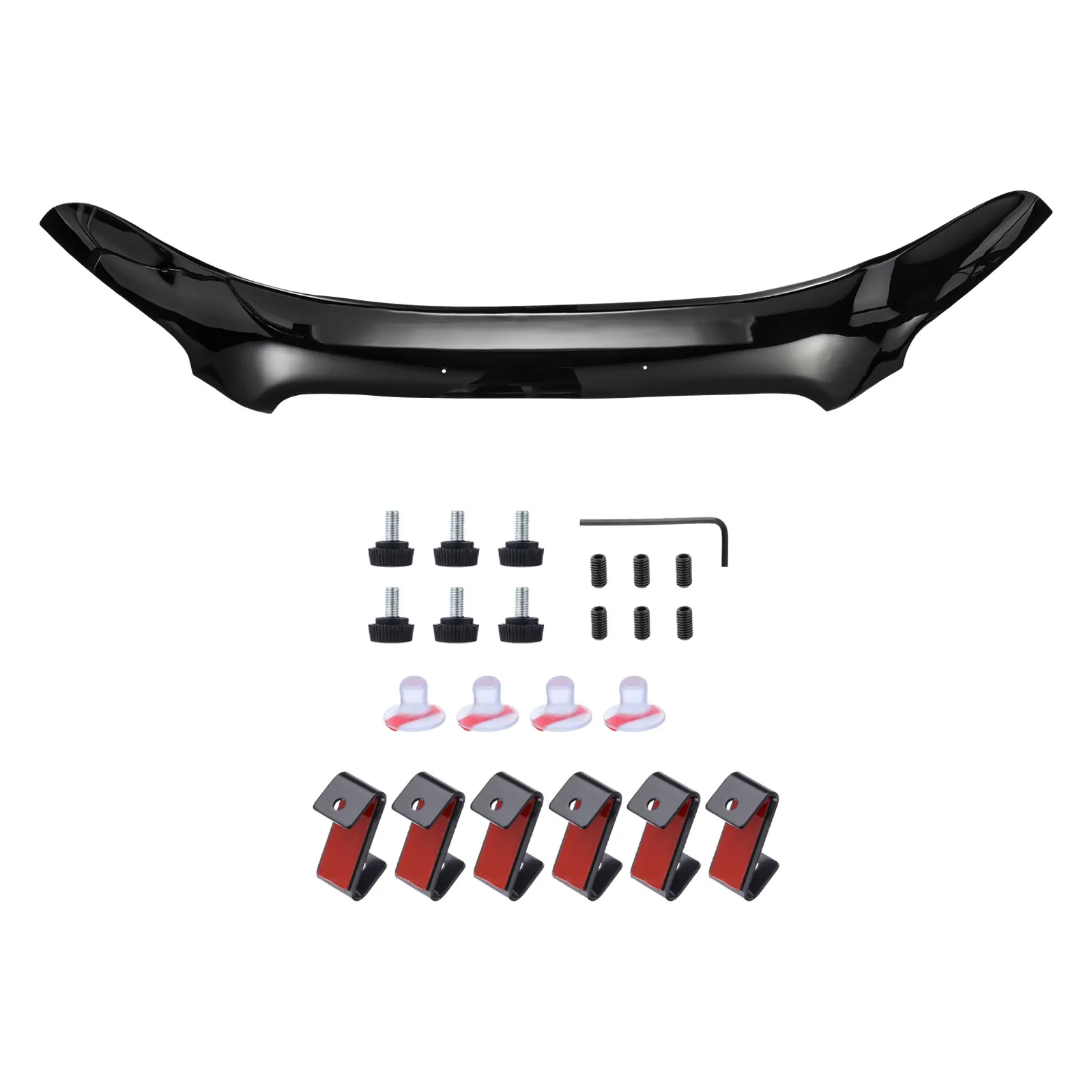 FOR FORD TRANSIT MK8 2014-2020 BONNET PROTECTOR WIND STONE DEFLECTOR BRA GUARD