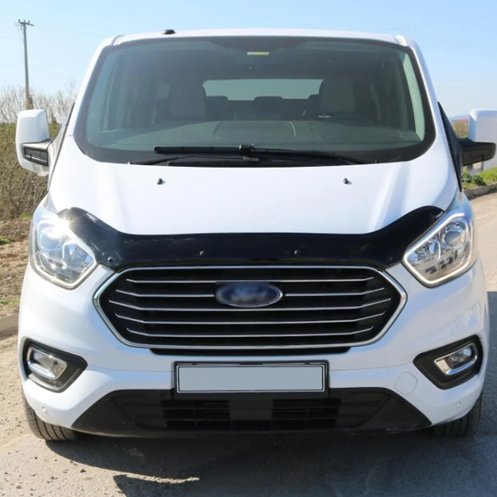 FOR FORD TRANSIT MK8 2014-2020 BONNET PROTECTOR WIND STONE DEFLECTOR BRA GUARD