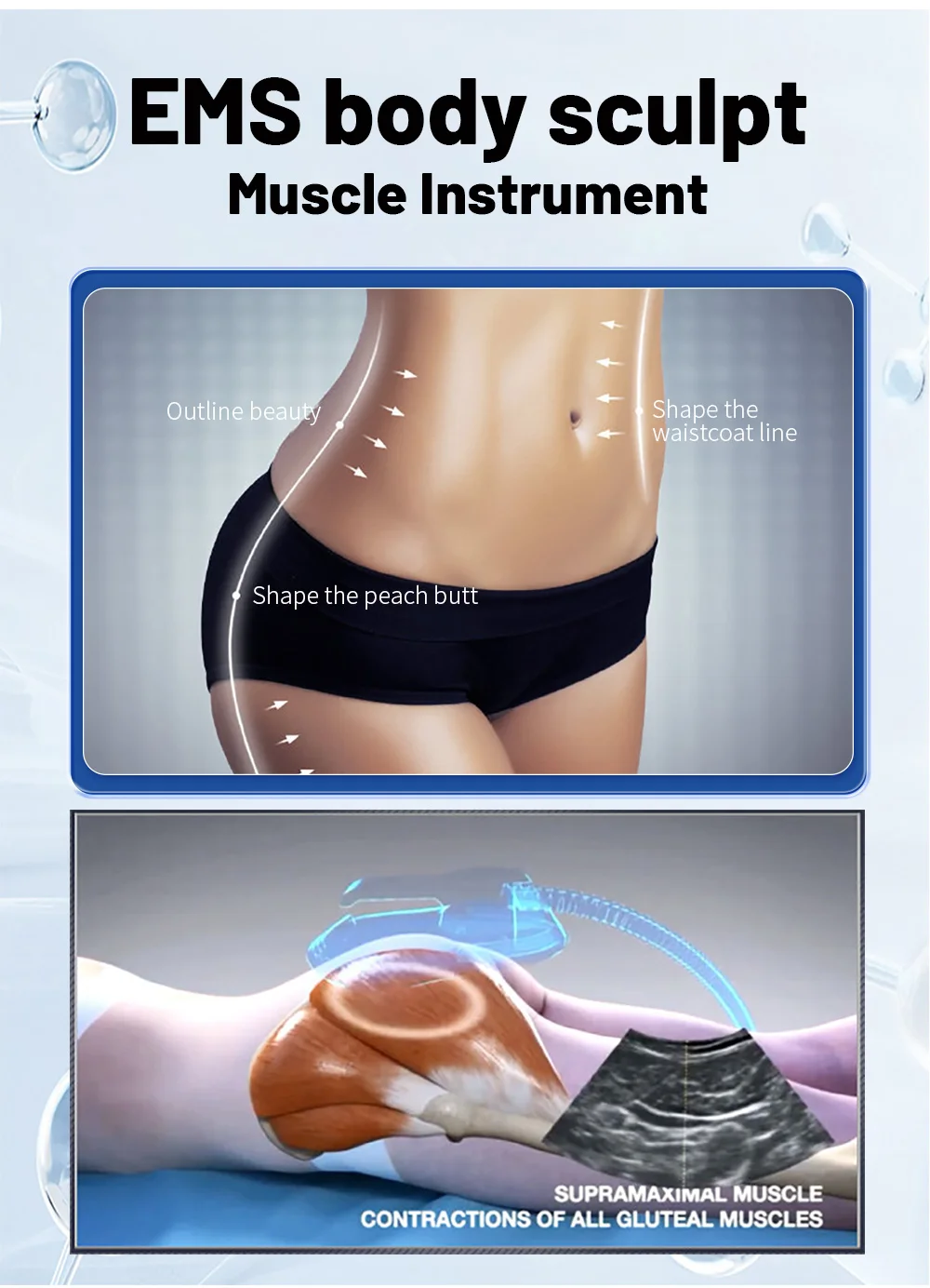 MYOslim Machines 6500w 15 Tesla Professional Portable NEO Body Slimming Nova Rf Mini Muscle Electromagnetic Stimulate