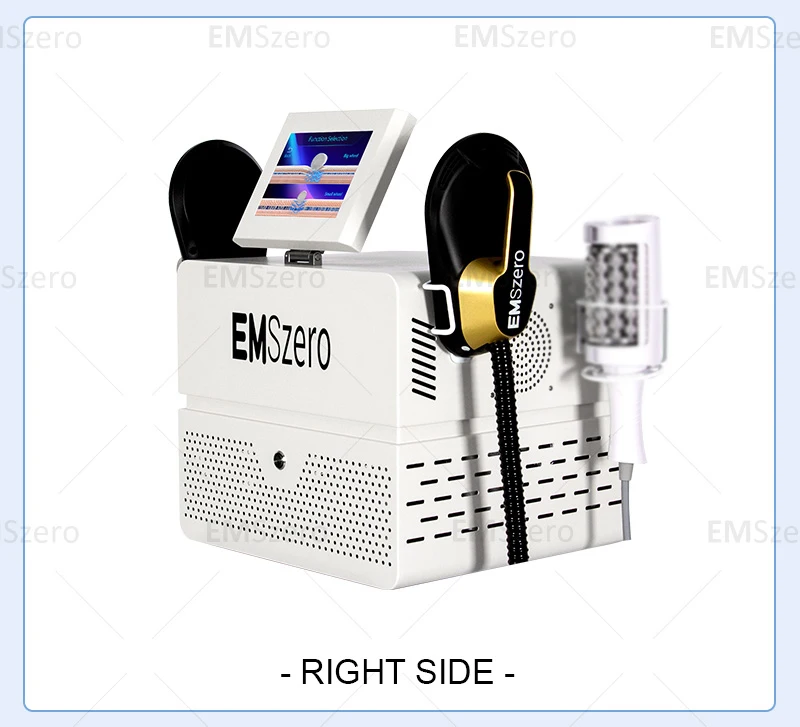 EMSZERO Desktop RF Body Shaping Machine Roller Fat Reduction And Magnetic Slimming EMS Body Shaping And Weight Loss White New