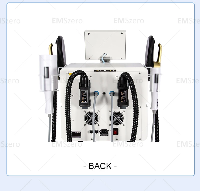 EMSZERO Desktop RF Body Shaping Machine Roller Fat Reduction And Magnetic Slimming EMS Body Shaping And Weight Loss White New