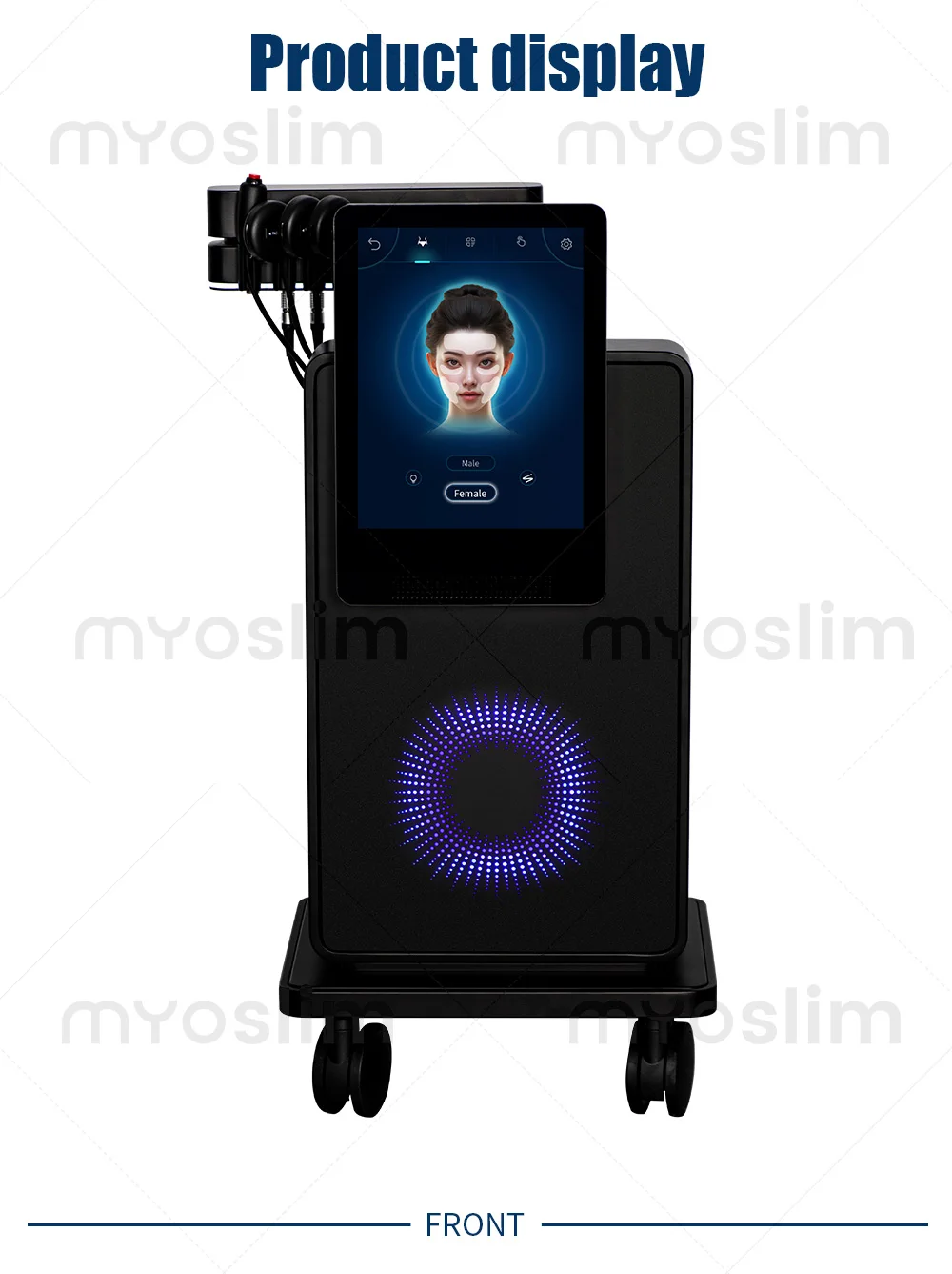 MYOslim Facial EMS Massage Lifting Firming Anti-Wrinkle Remove Double Chin Microcurrent Massager SPA Skin Care Home Appliance