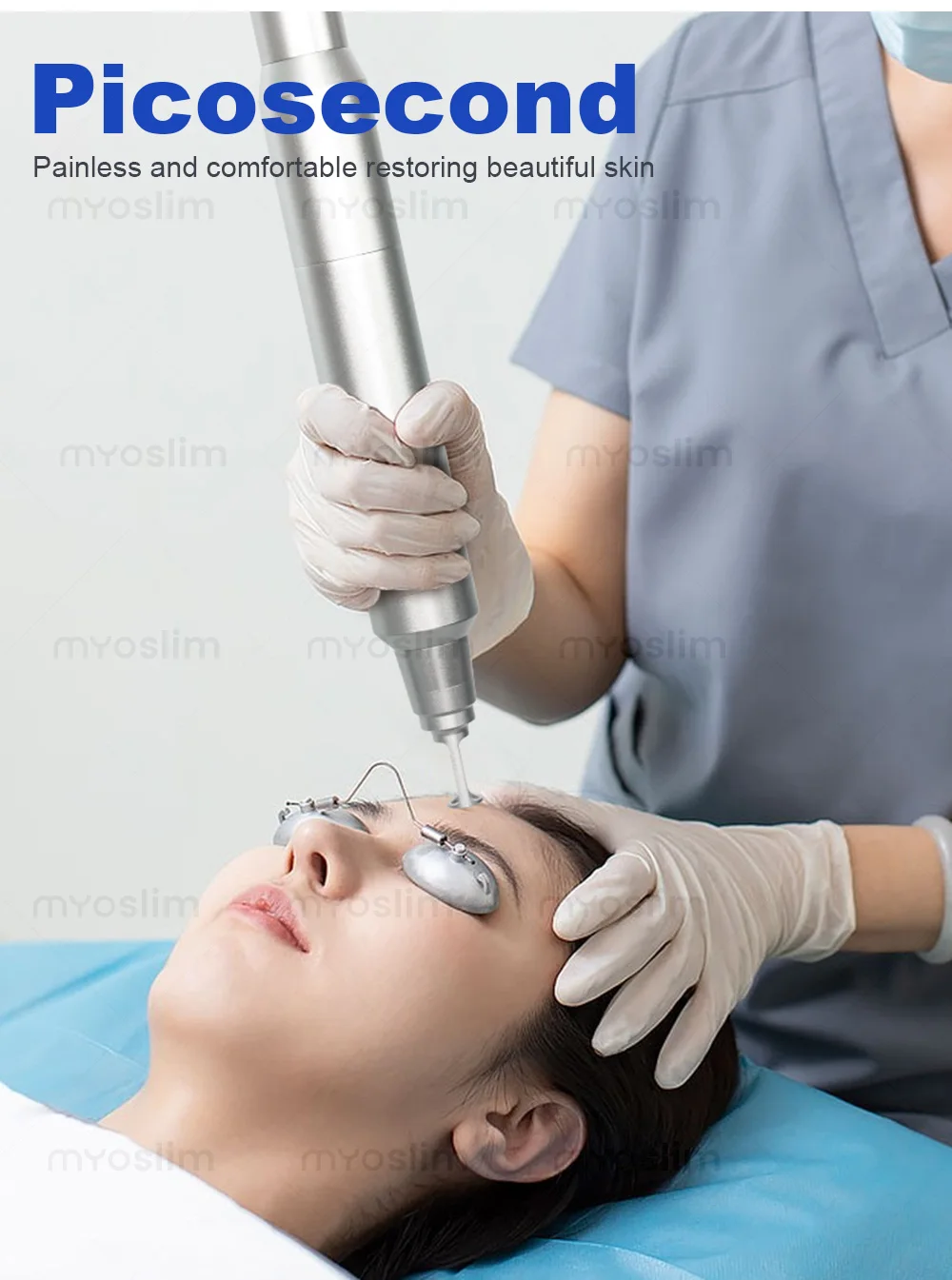 FAC 5000W 2 IN 1 Professional 4 Wave 808 Diode Laser Permanent Painless Hair Removal Picosecond Laser Tattoo Removal Machine