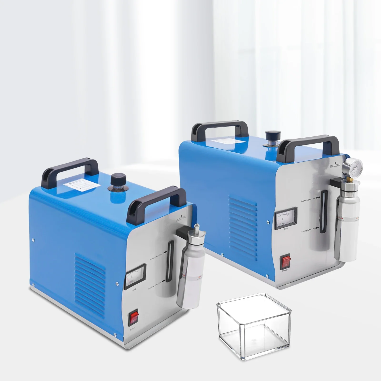 220V Hydrogen Oxygen Flame Polisher, H160/H180 75L/H/95L/H Acrylic Polishing Machine HHO Generator Water Welder with Flame Gun